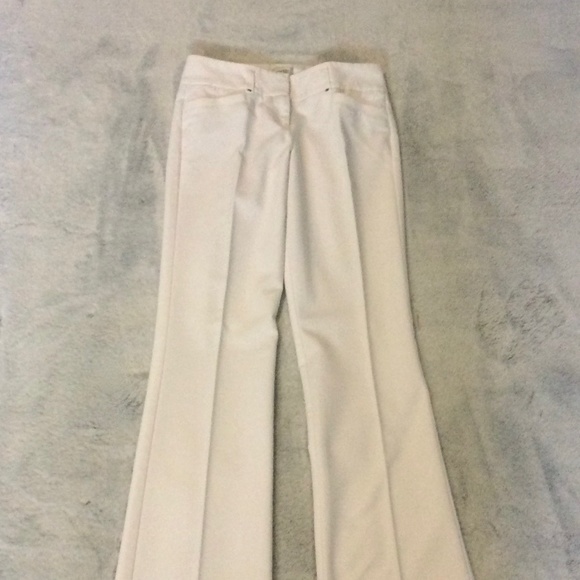 Cache Pants - Caché White Slacks